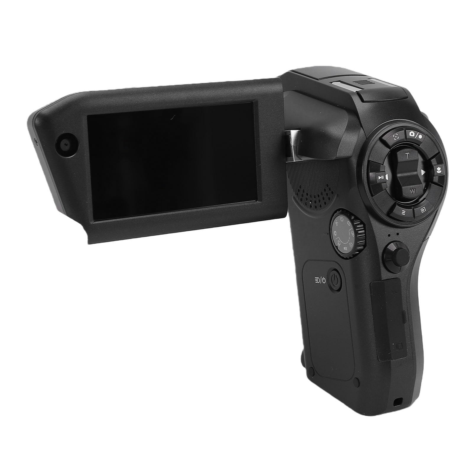 Naroote Cámara de Vídeo 8K Lente Dual de 75MP Pantalla Giratoria con Zoom
