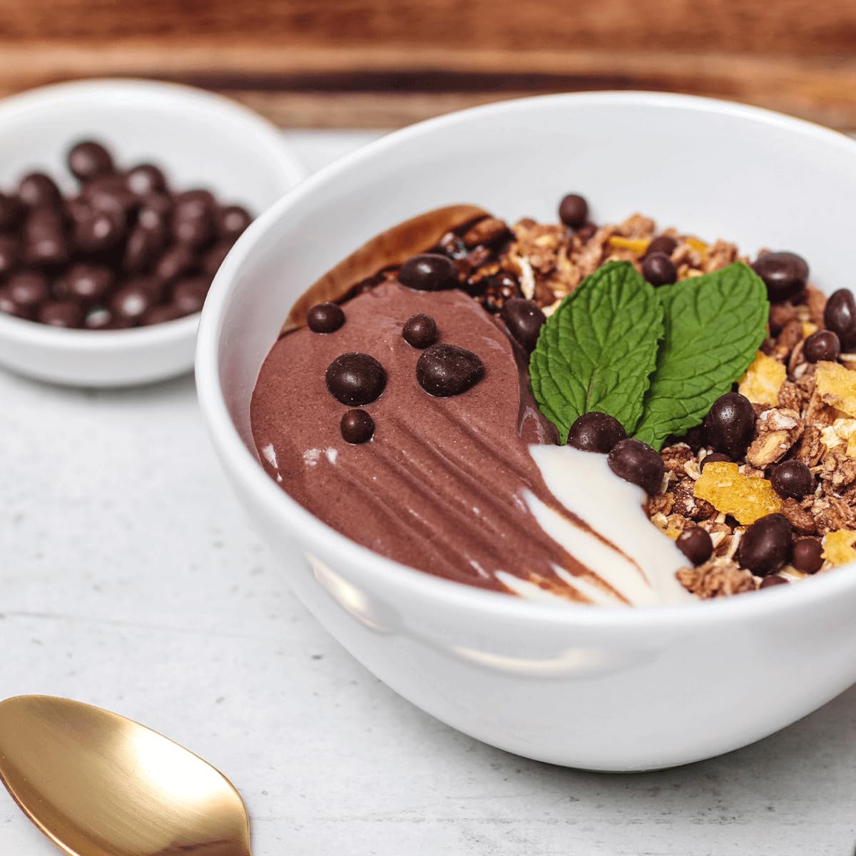 mymuesli 6er Schoko-Mix BIO Müsli (6x 575g) mit Chocolate, Super Choc, Choco Brownie, Choco Banana, Berry White Choc und Raspberry Dark Choc - Ohne Palmöl