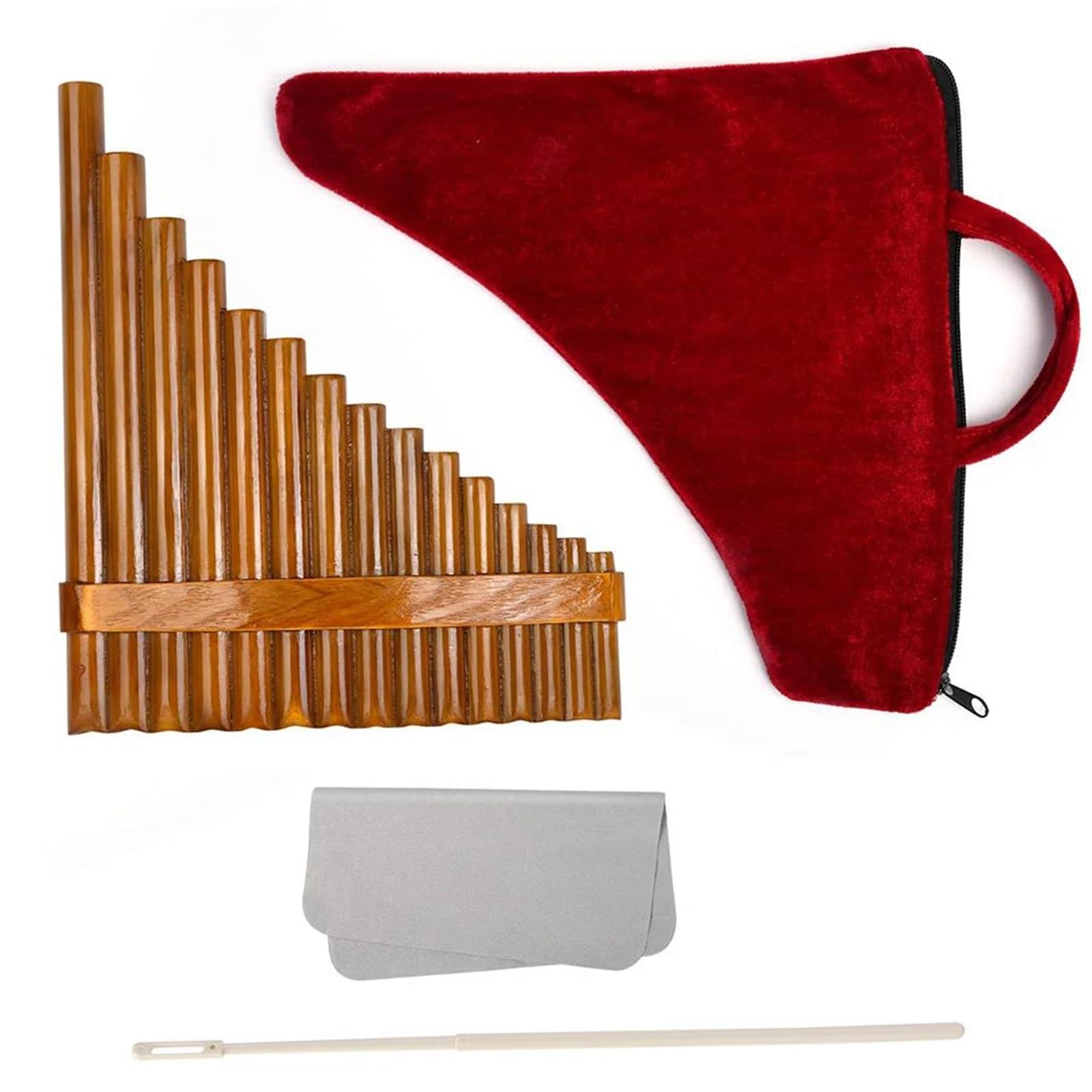 La Flûte De Pan Équipement Musical Pour Flûte De Pan Clé F Instruments De Musique Professionnels Chinois Tuyaux À Vent(L)