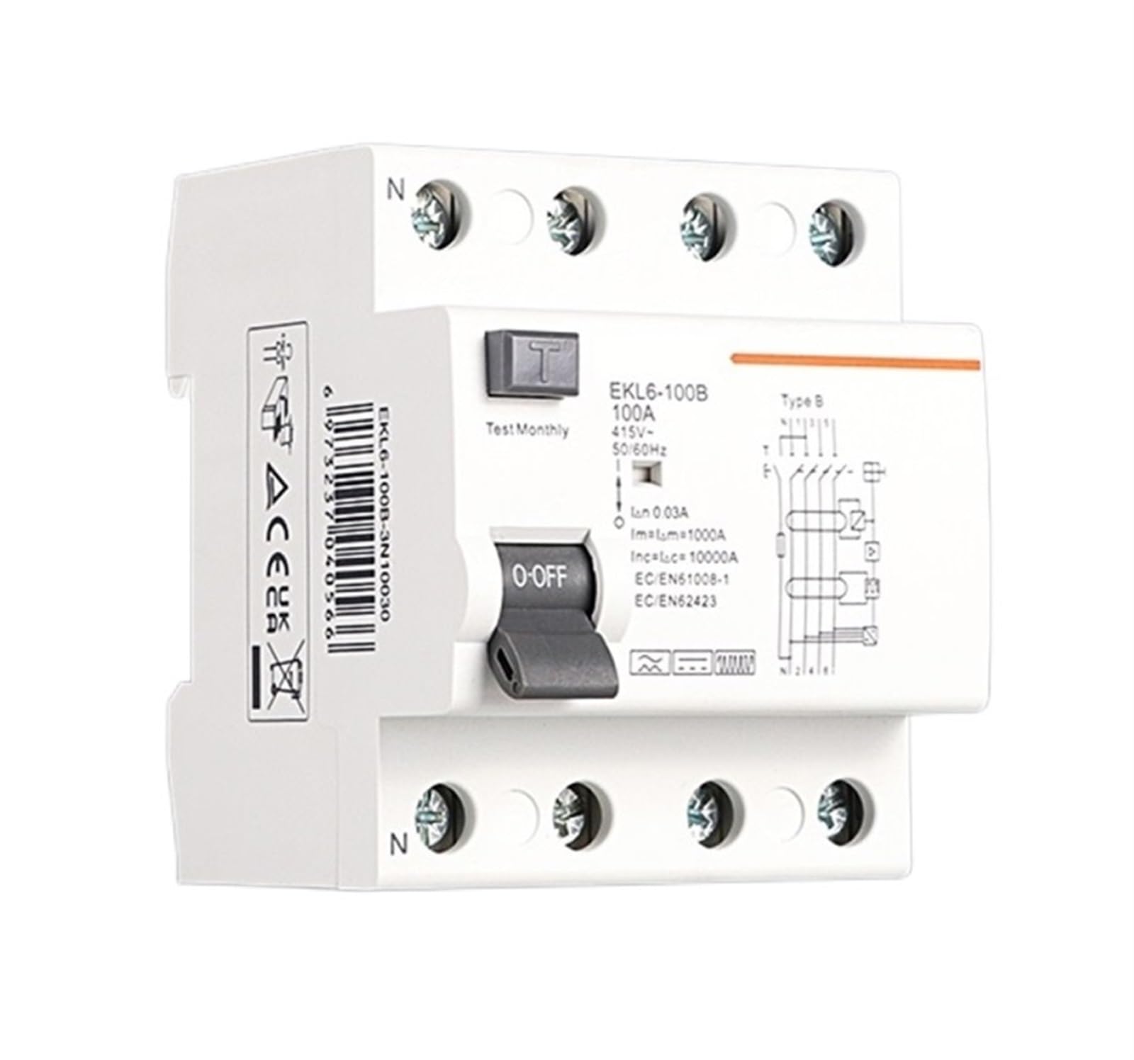 Évitez les déclenchements intempestifs de borne de recharge avec ce RCCB Type B 2P 63A