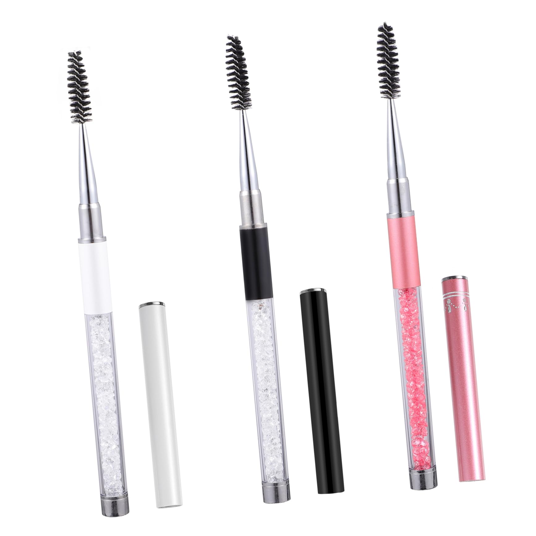 FOMIYES Mascara Brush Wands Eyelash Makeup Tools Portable Eyelash Applicator for Eyebrows