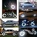 customTAYLOR33 (All Vehicles White/Silver/Chrome High Intensity Grade Reflective Copyrighted Safety Rim Tapes (Must Select Your Rim Size), 17
