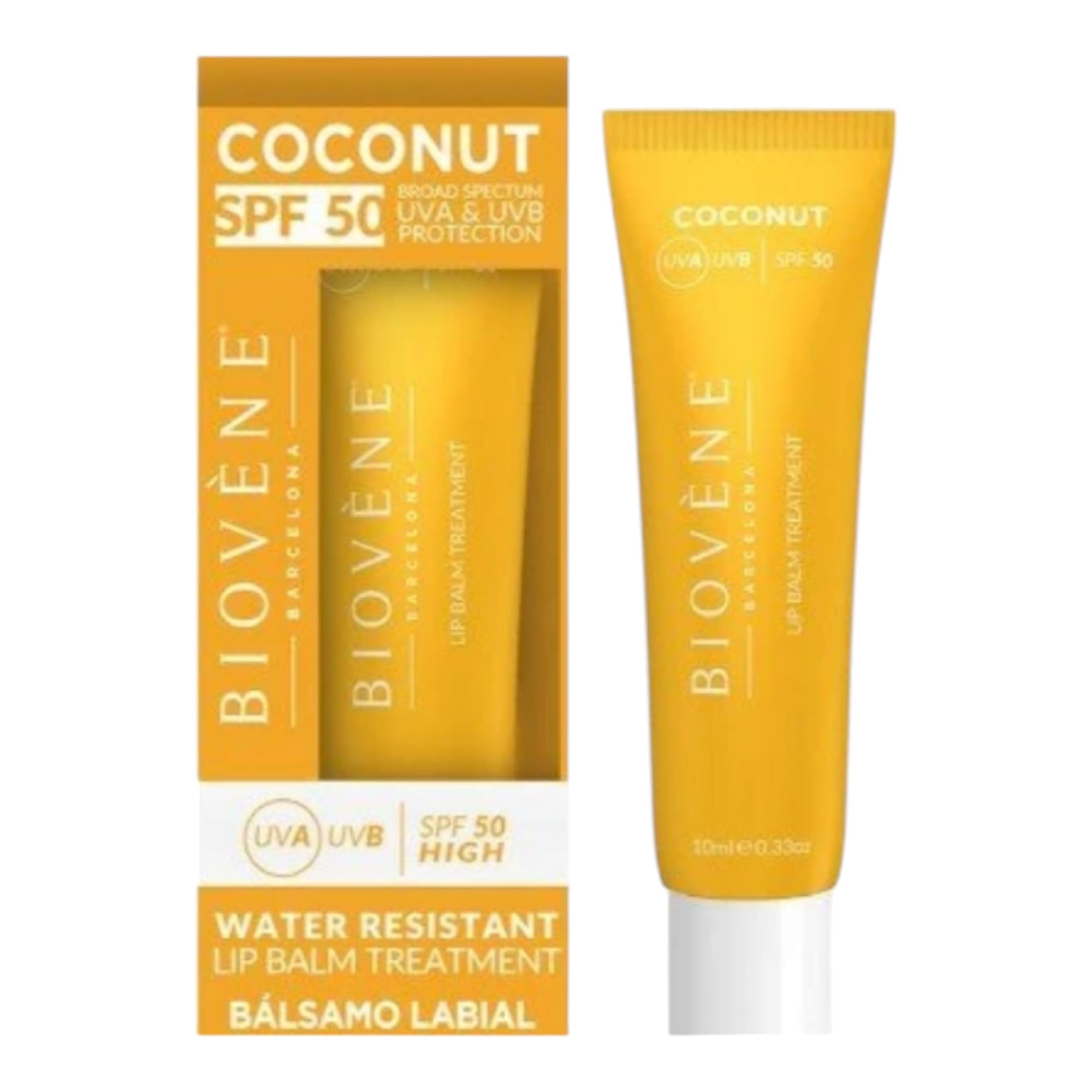 Biovene Coconut Spf 50 Lip Balm, 10 ml (Pack of 1)