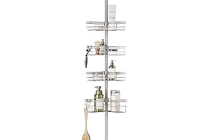 Zenna Home Shower Stand Corner Organizer Caddy