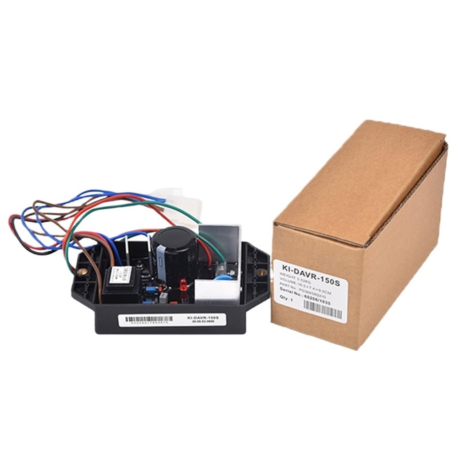 Nvsfzgiyg Davr-150S Copy 1Pcs Davr-150S Davr-150S3 Single Phase15kw Generator Avr Brushless Automatic Voltage Regulator(Davr-150S Copy)