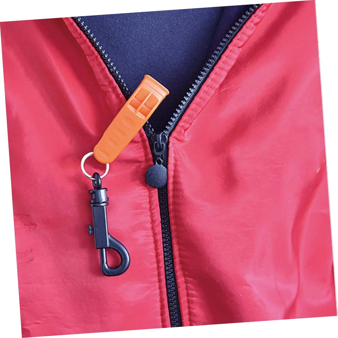 YARNOW Fischietto D'emergenza Essentials da Campeggio Partite Sopravvivenza Escursionistica Emergenza Fischio Fischietto da Campeggio Fischio di Sicurezza Plastica Orange