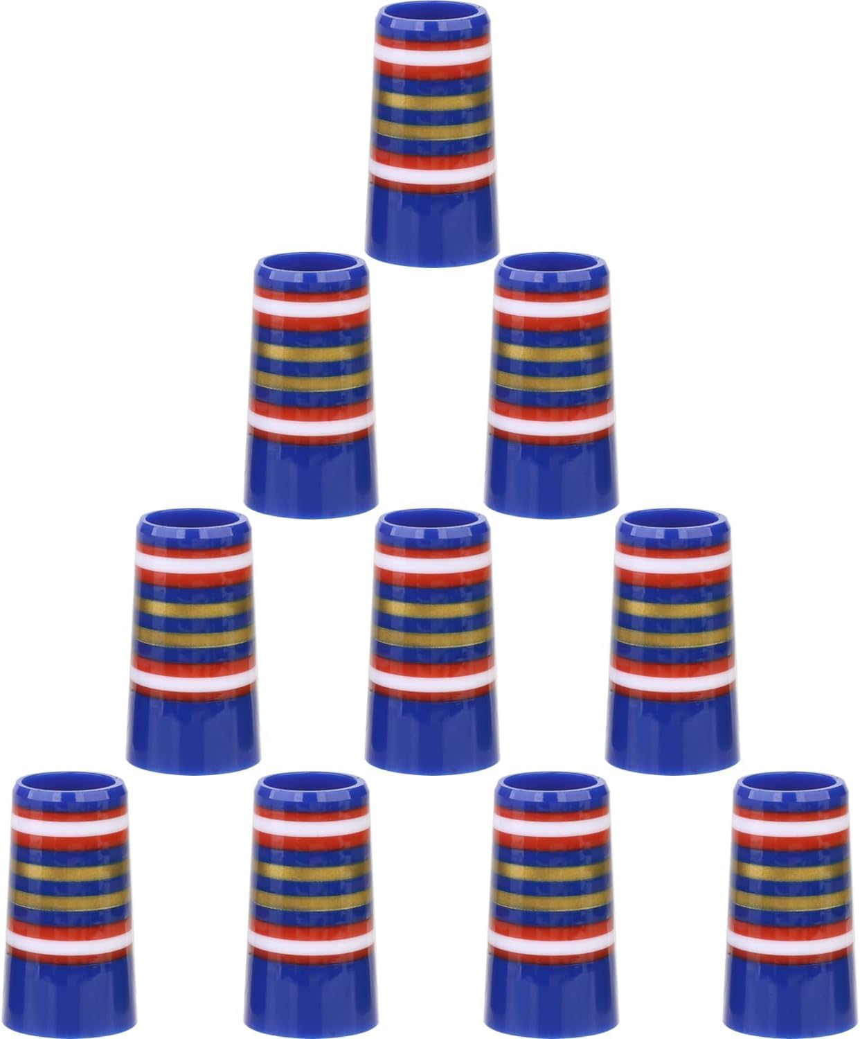 SummerHouse Multi-Ring Golf Iron Ferrules Compatible with 0.355'' Tapered Steel Shaft and 0.370'' Parallel Shaft