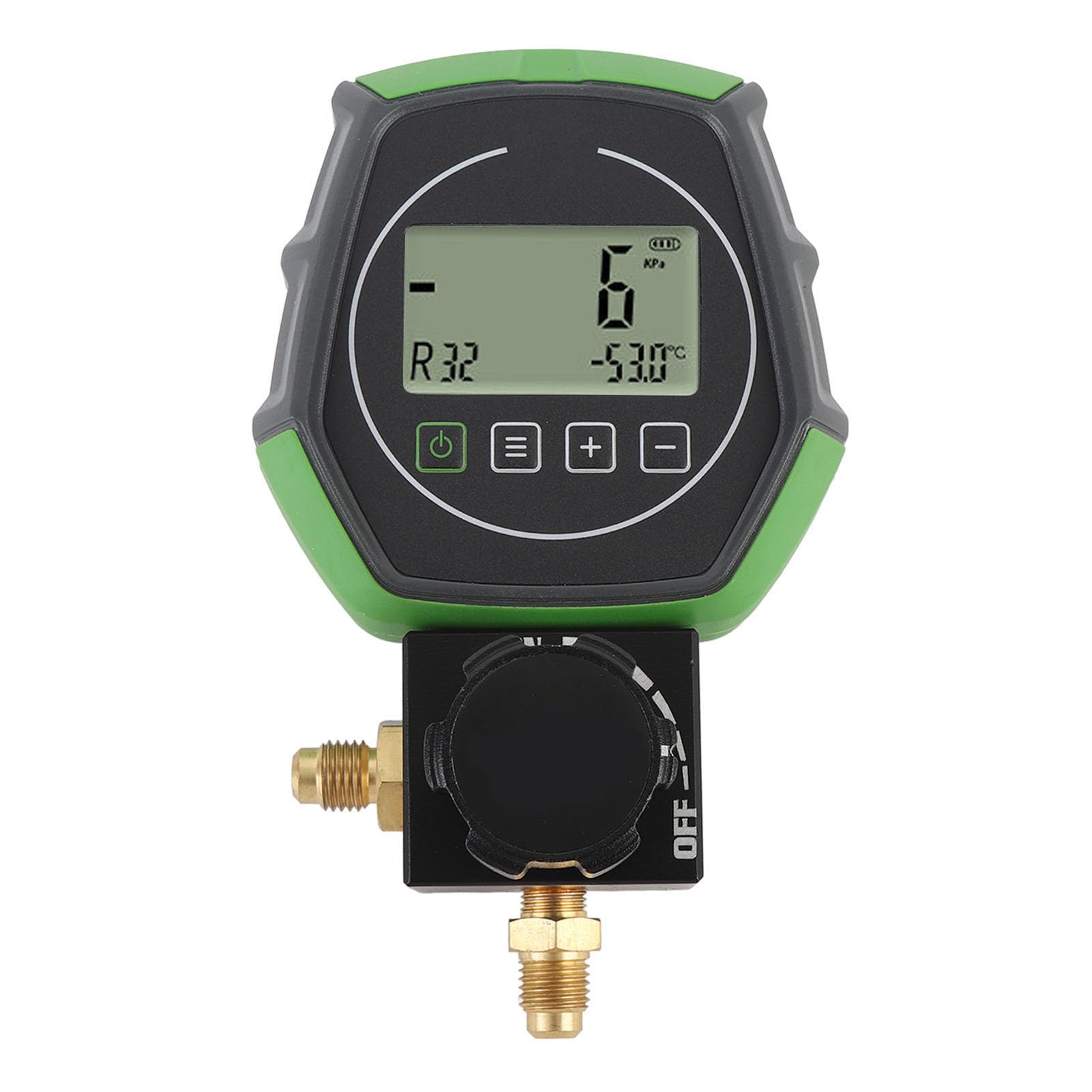 Medidor Digital HVAC 0-6000KPa Diseño de Válvula Probador de Medidor de Vacío HVAC de Alta Precisión para Mantenimiento e Instalación para Equipos que Cumplen con las Normas y Temperatura