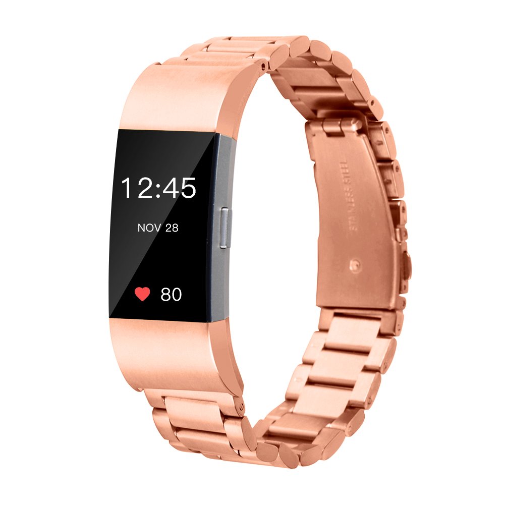 Cinturino Tobfit Per Fitbit Charge 2 - Bracciale Sportivo Regolabile Nero/Blu Taglia S - Foto 9