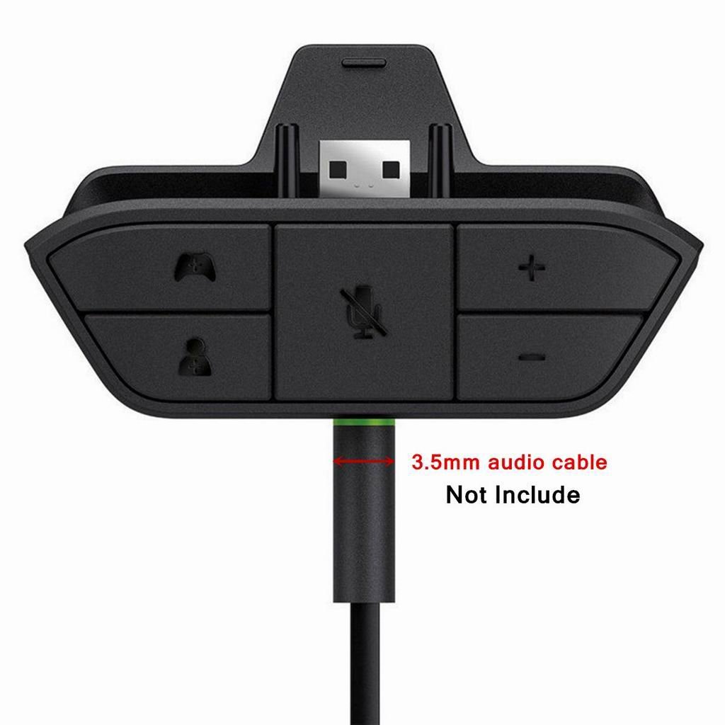 Adaptador Convertidor de Auriculares Estéreo para con Conector Jack de 3,5 Mm para Audio Y Chat
