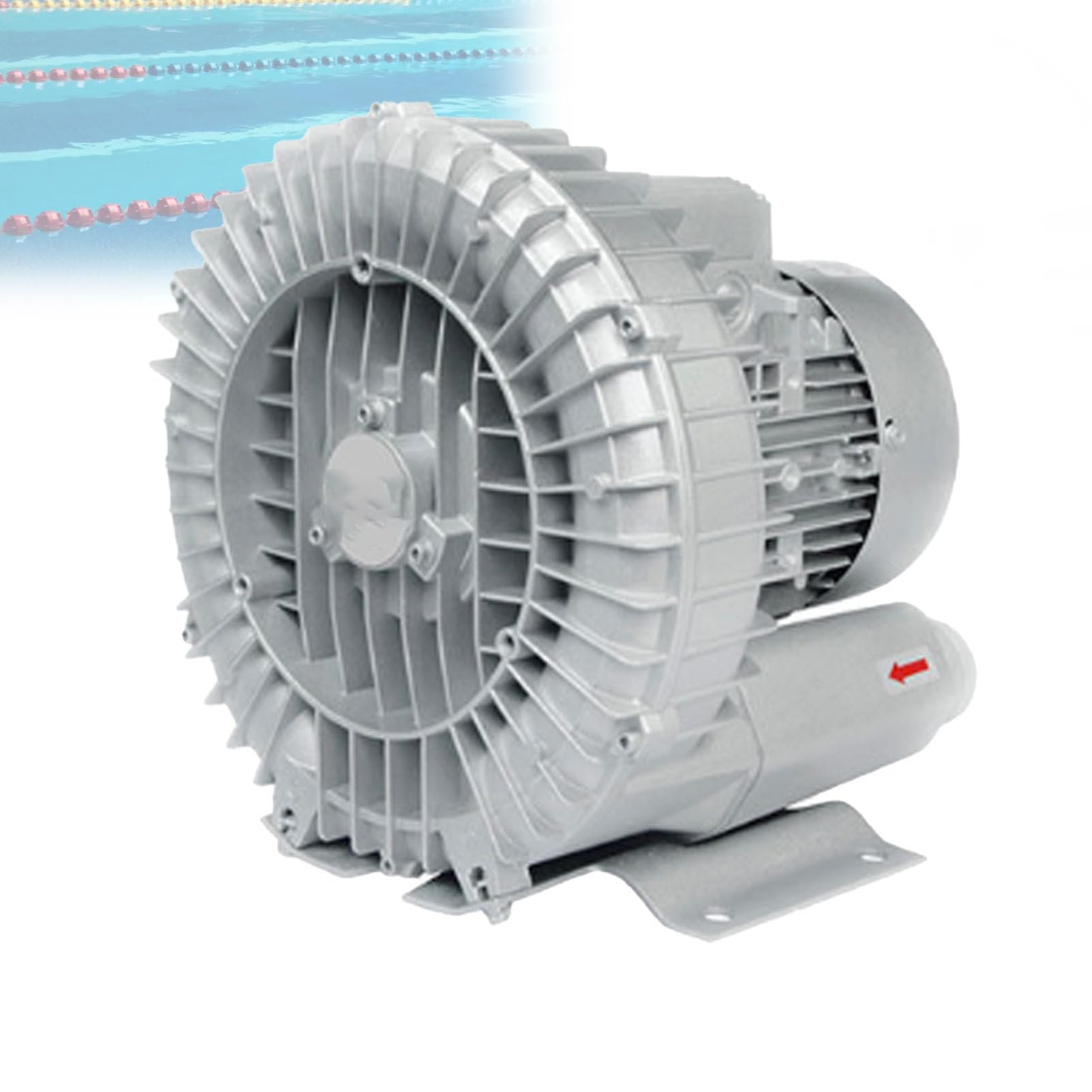 Pvxa Industrial Aquaculture Pond Fish Tank Vortex Air Blower Pump,7500w vortex blower,High-Pressure Vortex Ring Blower,for Sewage Aera SinglePhase-370W/0.49HP