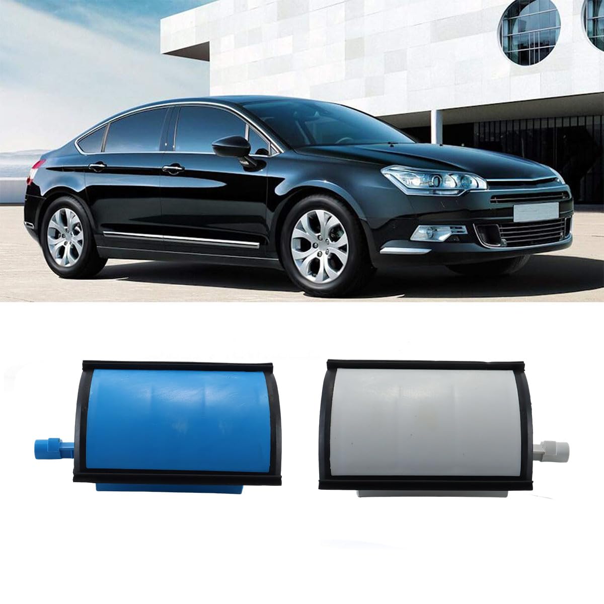 Ubric Dual Zone Air Conditioning Heat Flap Kit Compatible con 407 2004-2016 C5 2001-2008, 6480E3