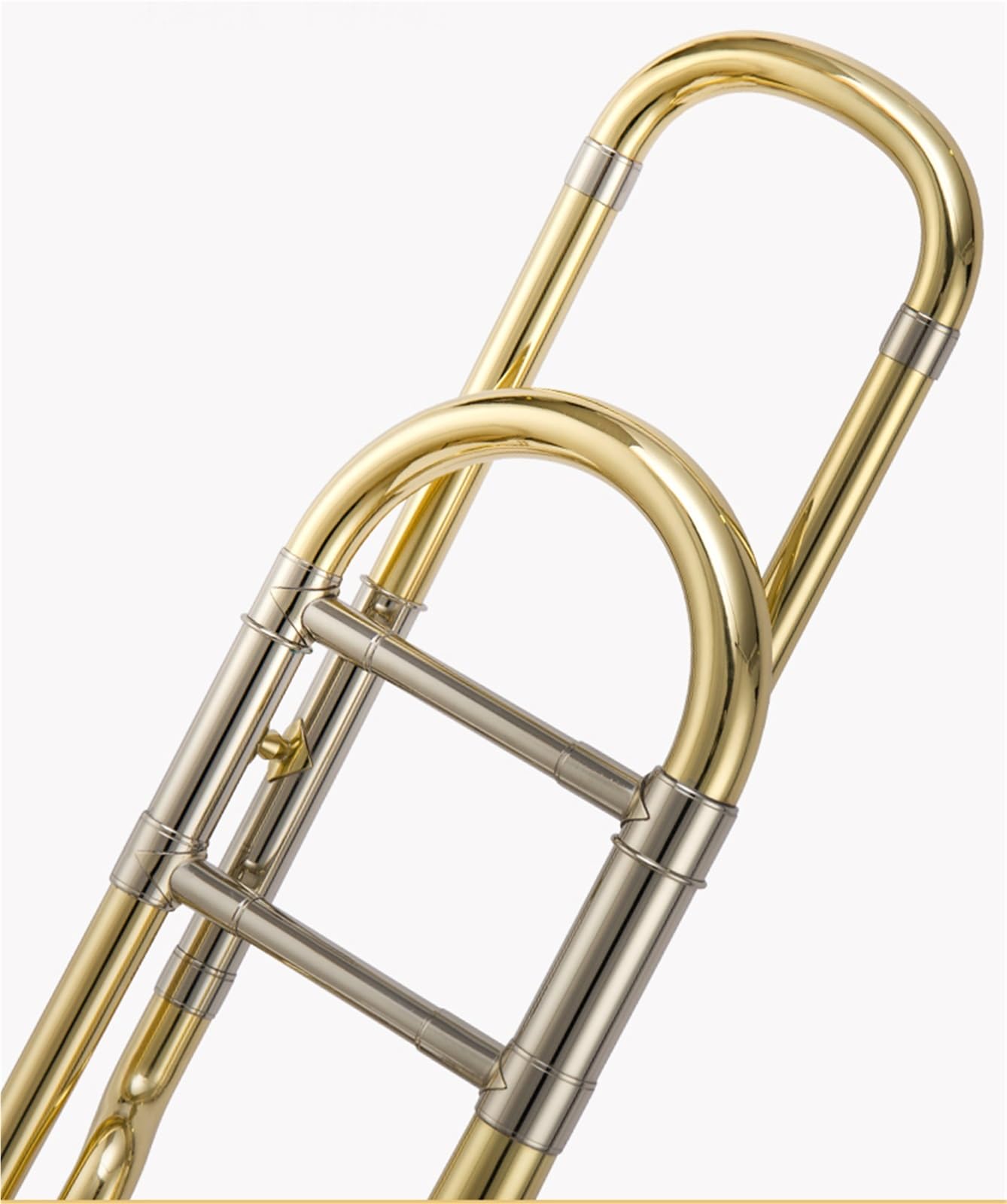 Tenor-Transponiertes Posauneninstrument Bb Bis F Professionelles Kupfernickelrohr Profiposaune