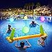 FLAMDYNO Pool Toys - 4 Pack Light Up Beach Balls for Kids w/ 8 Light Modes, Pool Beach Games Balls for Outdoor or Indoor Activities, Glow in The Dark Pool Beach Decorations for Kids and Adults