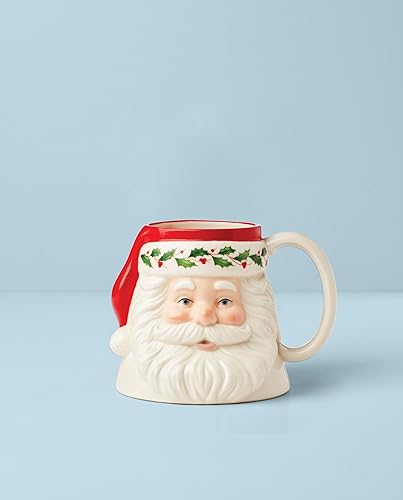 Miniatura 2 de LENOX 895044 Holiday Santa - Taza (1,1), multicolor