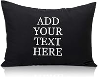 Vista 17 de Funda de almohada personalizada para niños pequeños, 14 x 20 pulgadas, microfibra súper suave, azul real, cierre de sobre, nombre personalizado