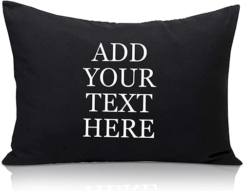 Miniatura 17 de Funda de almohada personalizada para niños pequeños, 14 x 20 pulgadas, microfibra súper suave, azul real, cierre de sobre, nombre personalizado