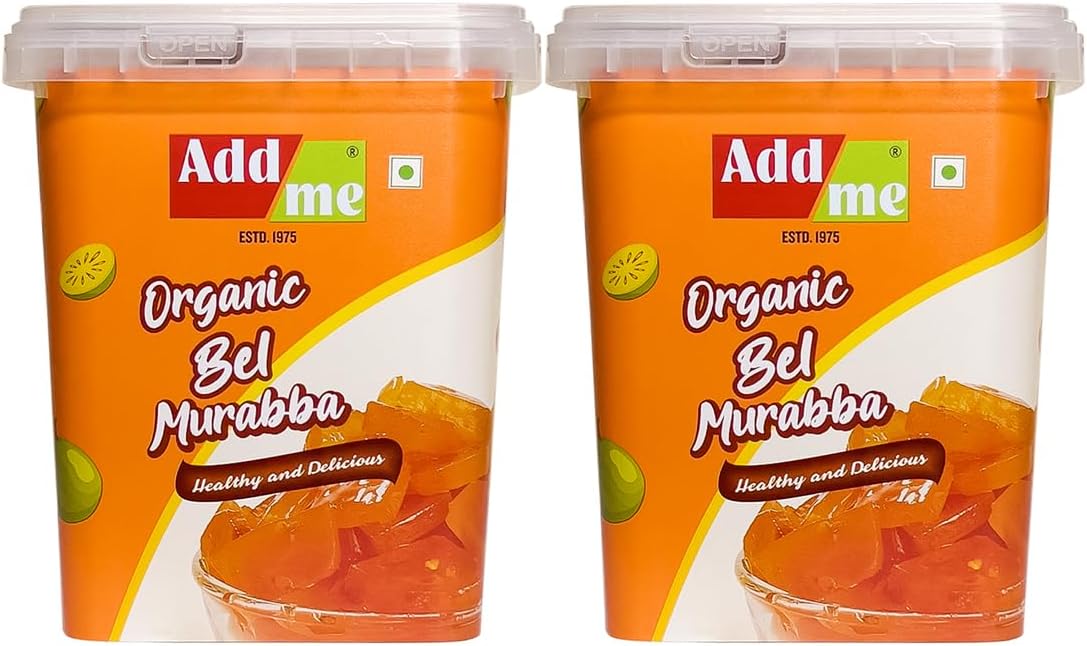Add me bel Giri ka murabba Vacuum Packed Without Syrup Sweet Bel Muraba (750 g) - Pack of 2 Immunity Booster Packs