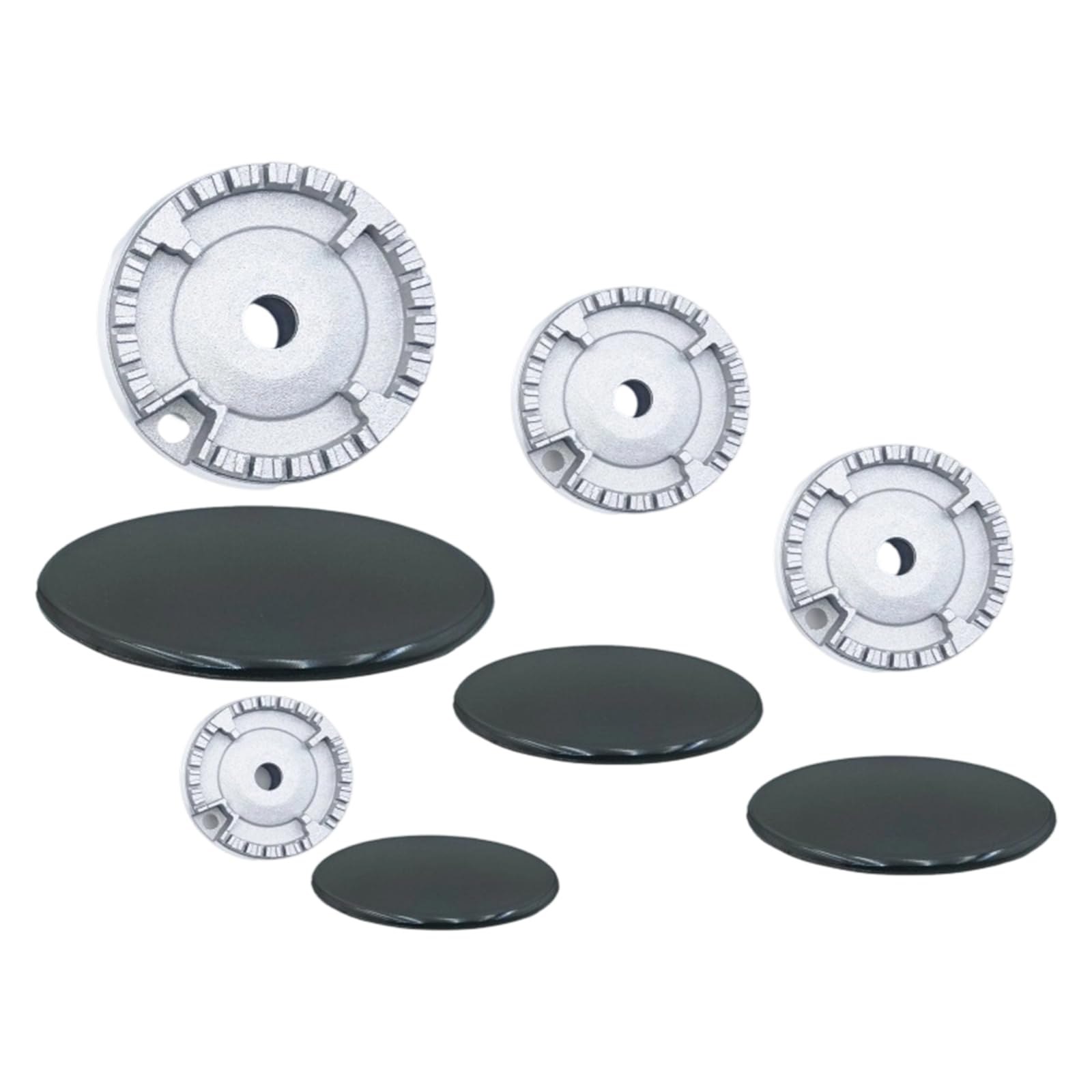 Elnwnnkc Burners Crowns Flame Cap Set High Cooker Lid Stove Caps Accessories Enduring Caps Set