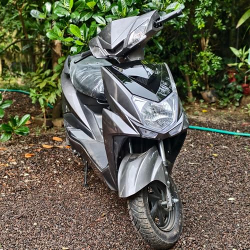 Image of Ultrabikes Zoom Two Wheeler Electric Scooter | 60V 32AH Battery | Powerful Controller | 50 kmph Top Speed | 60 Km Range | DRL Lights | 3 Speed Modes, Reverse Mode