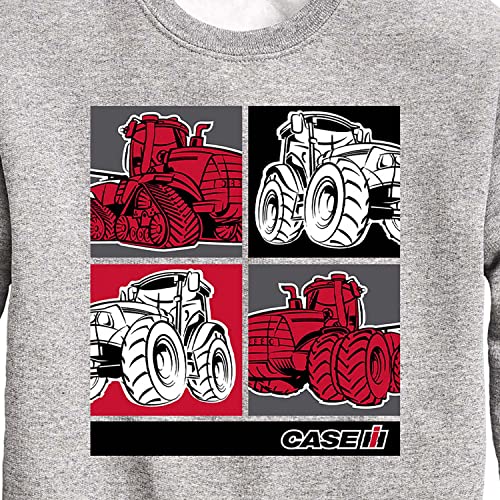Country Casuals Case IH - Tractor Grid - Youth Crewneck Fleece Sweatshirt3