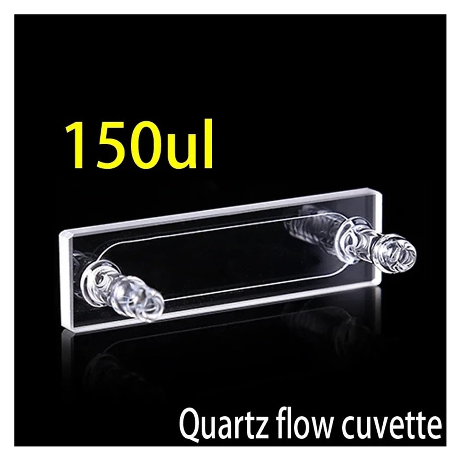Laborausrüstung Quarz-Durchflussküvette 150ul