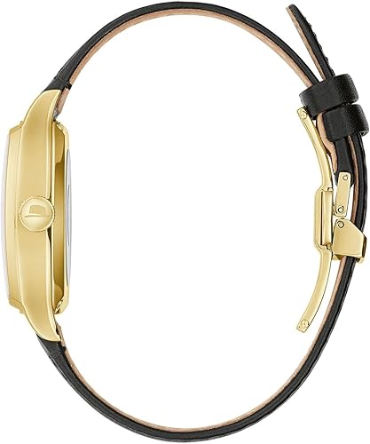 Miniatura 3 de Bulova Reloj Frank Sinatra 'Young at Heart' con correa de cuero negro para hombre 1.319 in 97B197