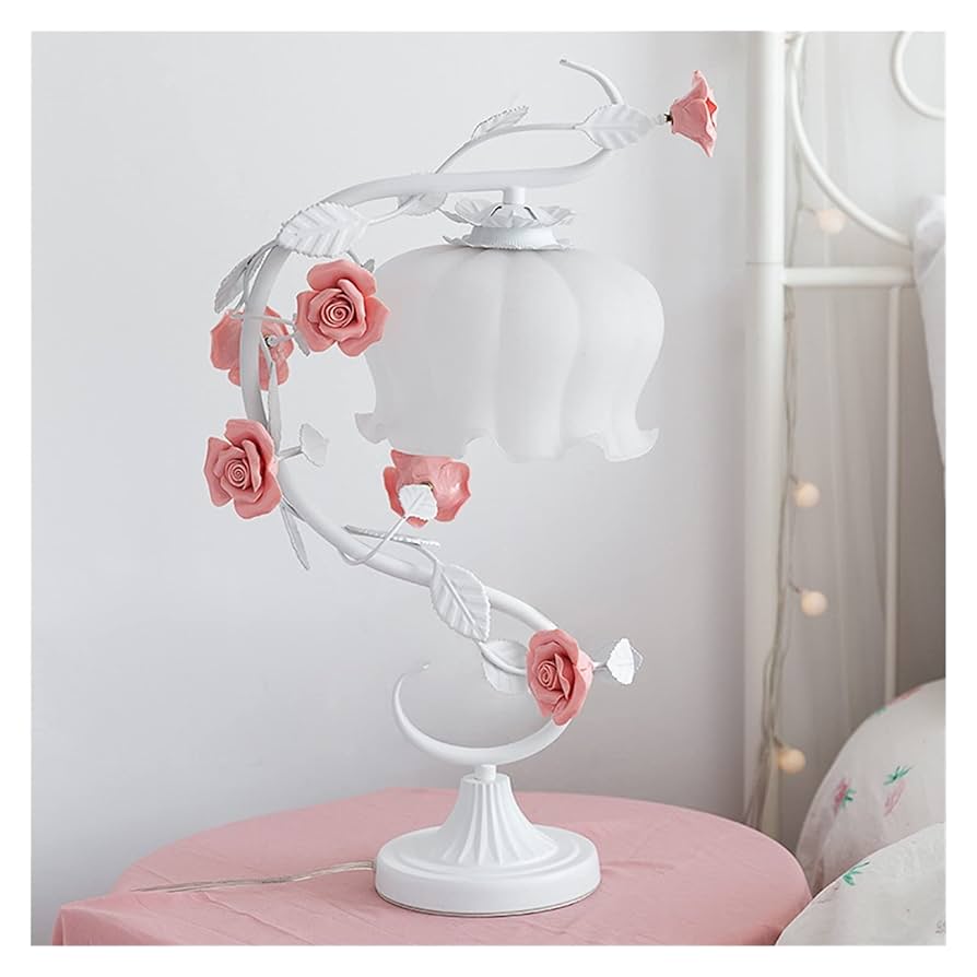 新品 ウェディング ギフト バラ 卓上スタンド 照明 薔薇 バラ ステンドグラス ランプ 照明 卓上 スタンド | iichi