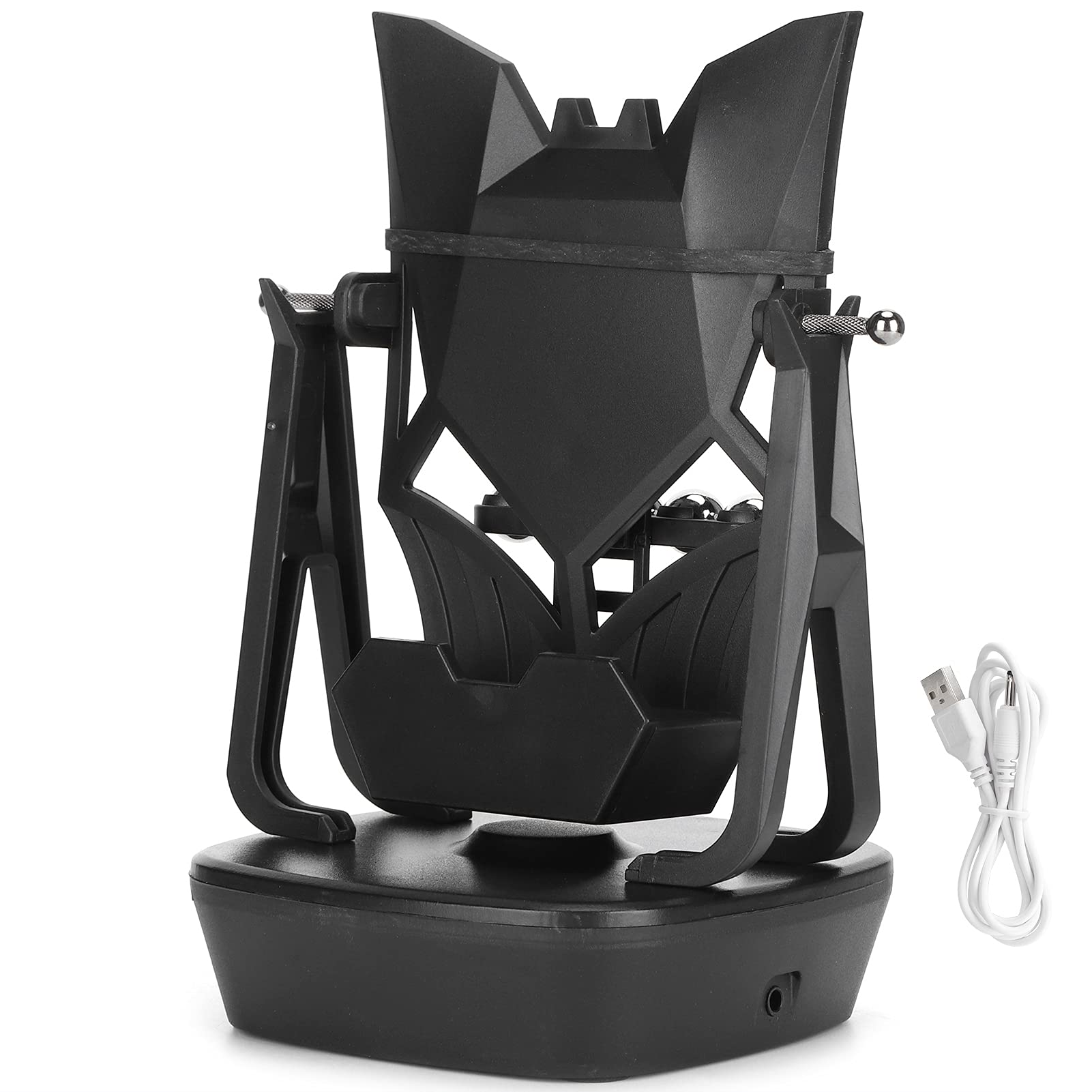 Phone Shaker, Stop Motion Stand Auto Walker Oscillating Device Mobile Phone Shaker Pedometer Silent Barbell Holder Accessories for Wiggler USB Powered