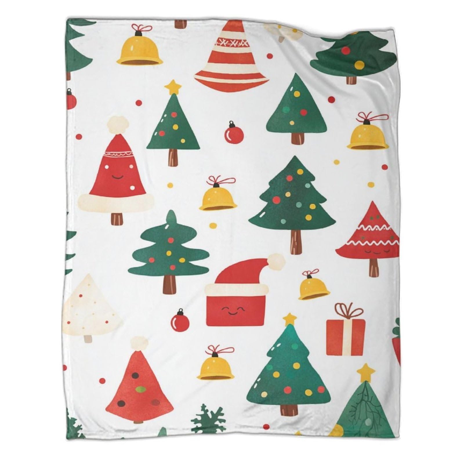 Couverture lit microfibre anti-froid plaid Noël canapé douillet