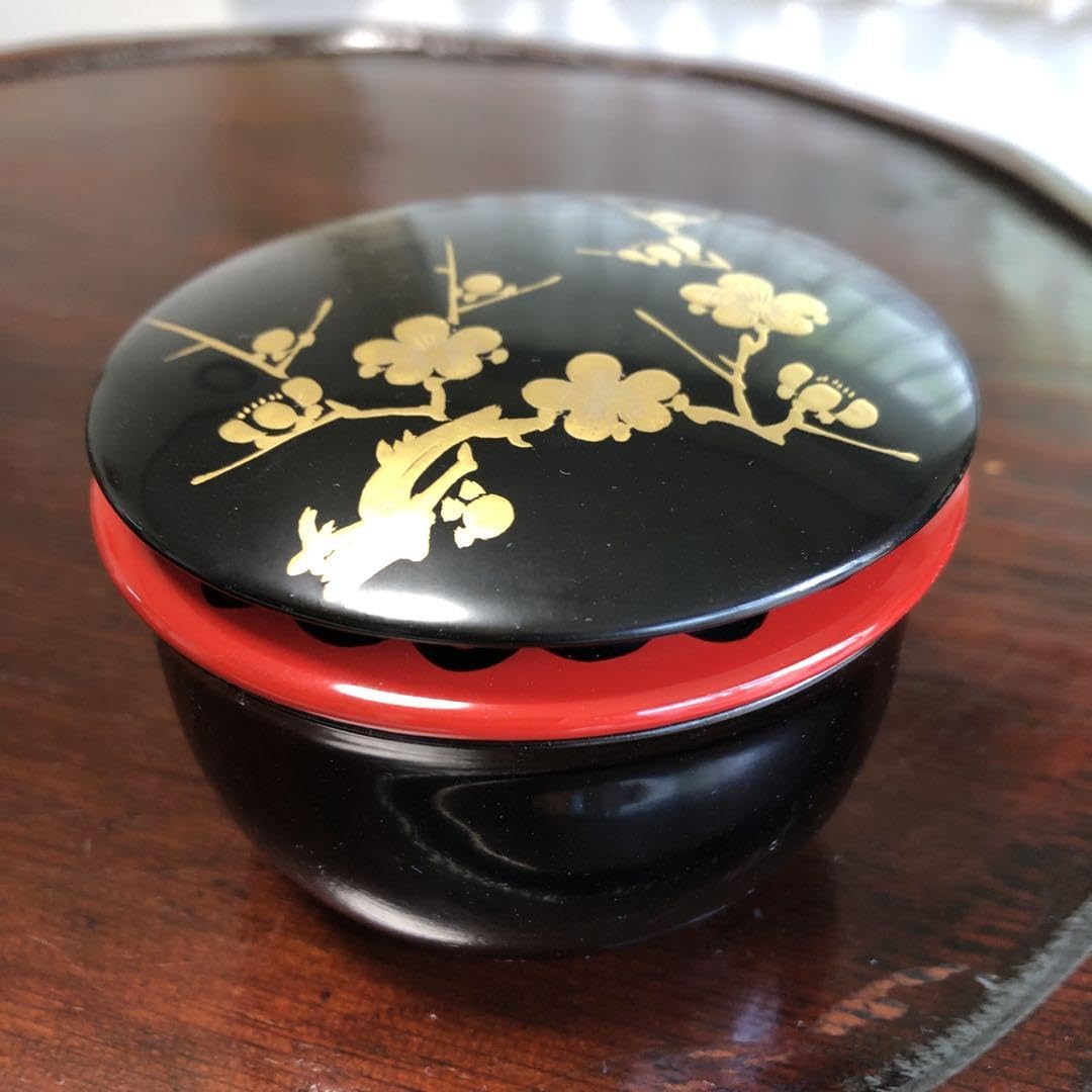 Amazon.co.jp: 春秋棗 茶入れ 漆器 茶道具 : おもちゃ