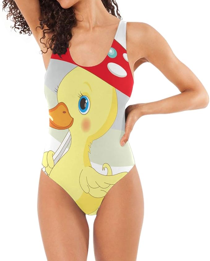 cute yellow bathing suits