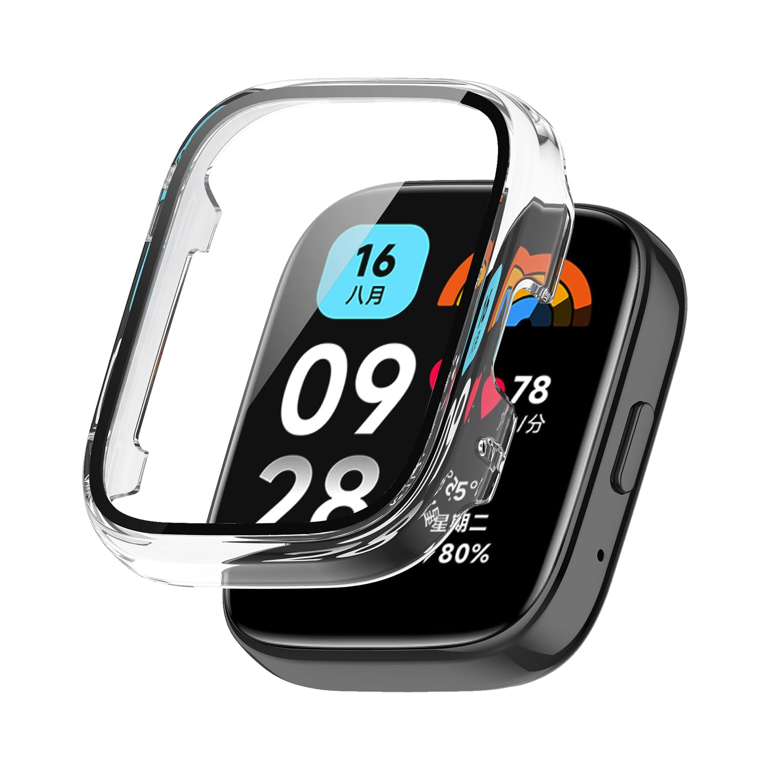 Amazon.co.jp: AiMaoo Xiaomi Redmi Watch 3 Active 対応 ケース 強化 