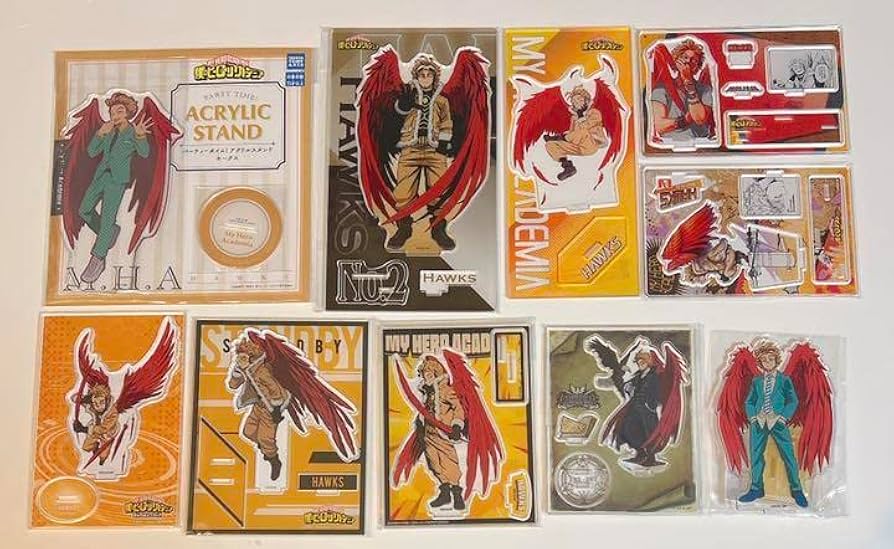 ヒロアカ　ホークス　アニメイト　抽選　当選品　ミニスタンディ ヒロアカ ホークス アニメイト 抽選 当選品 ミニスタンディ