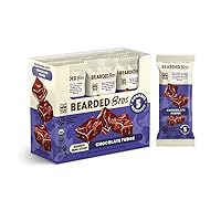 Vista 11 de Bearded Brothers, Barras energéticas orgánicas veganas de proteínas, mantequilla de almendra y vainilla (paquete de 12) – Sin gluten, paleo, fibra