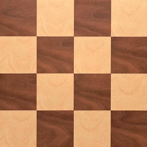 Miniatura 6 de WE Games Tablero de ajedrez de madera con raíces de nogal con esquinas redondeadas de 19 pulgadas, tablero de ajedrez grande para adultos, elegante