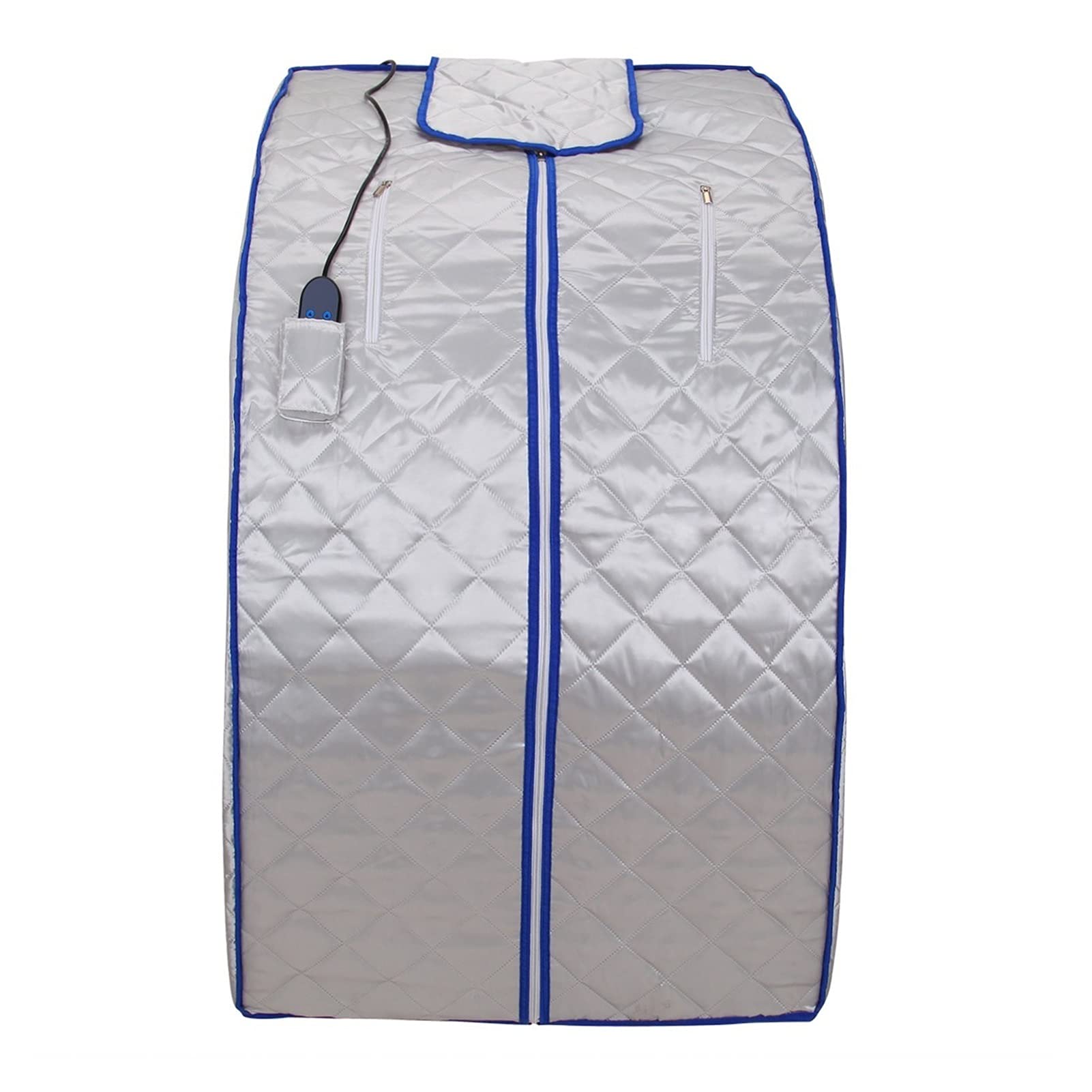 Manta de sauna Manta de sauna de infrarrojos Sauna portátil Adelgazante Sala de sauna personal Silla plegable Cámara de cabina Baño de sauna para la desintoxicación