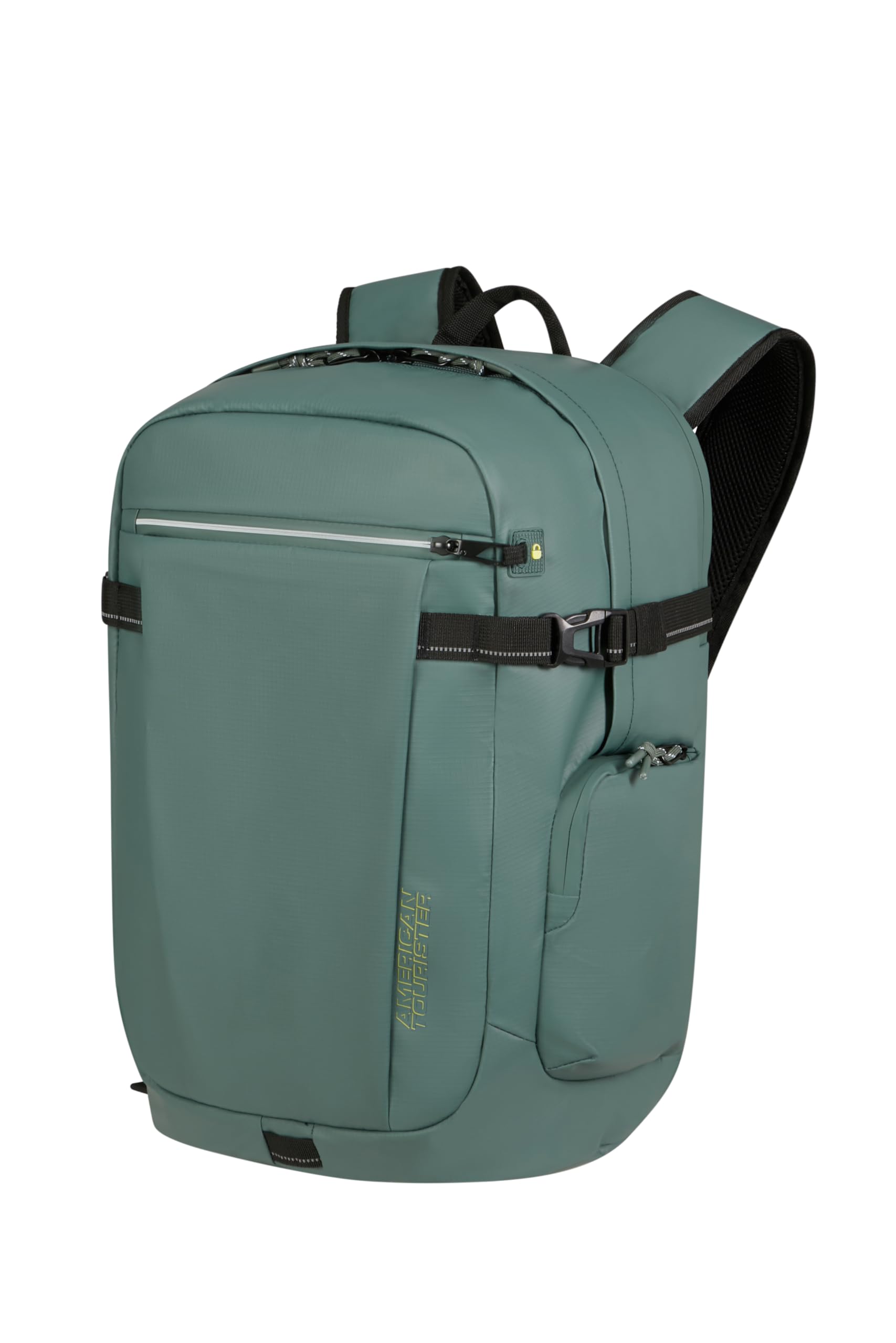 American Tourister Upventure - Laptop Rucksack 15.6 Zoll, 44 cm, 26.5 L, Grün (Dark Forest)