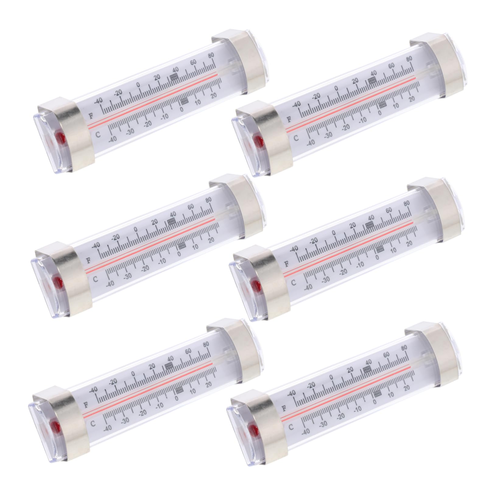 Alipis 6 Pezzi Termometro per freezer casa indicatore di temperatura del congelatore igrometro ottimo termometro da da supermercato termometro per kt