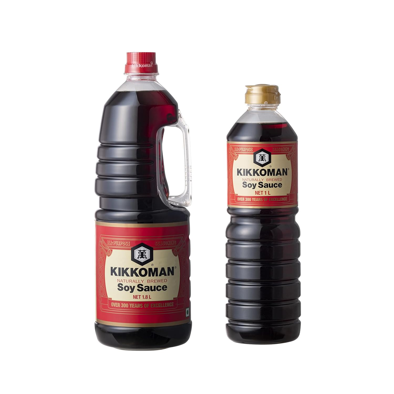 Kikkoman Naturally Brewed Soy Sauce - 2.8 liter (1.8 liter + 1 liter) | Made in Japan, All Purpose Seasoning - 4 Ingredients - Soy Beans, Salt, Water, Wheat | Vegetarian, No Added Colour or Preservatives (B0D57FYYLH) Amazon Price History, Amazon Price Tracker
