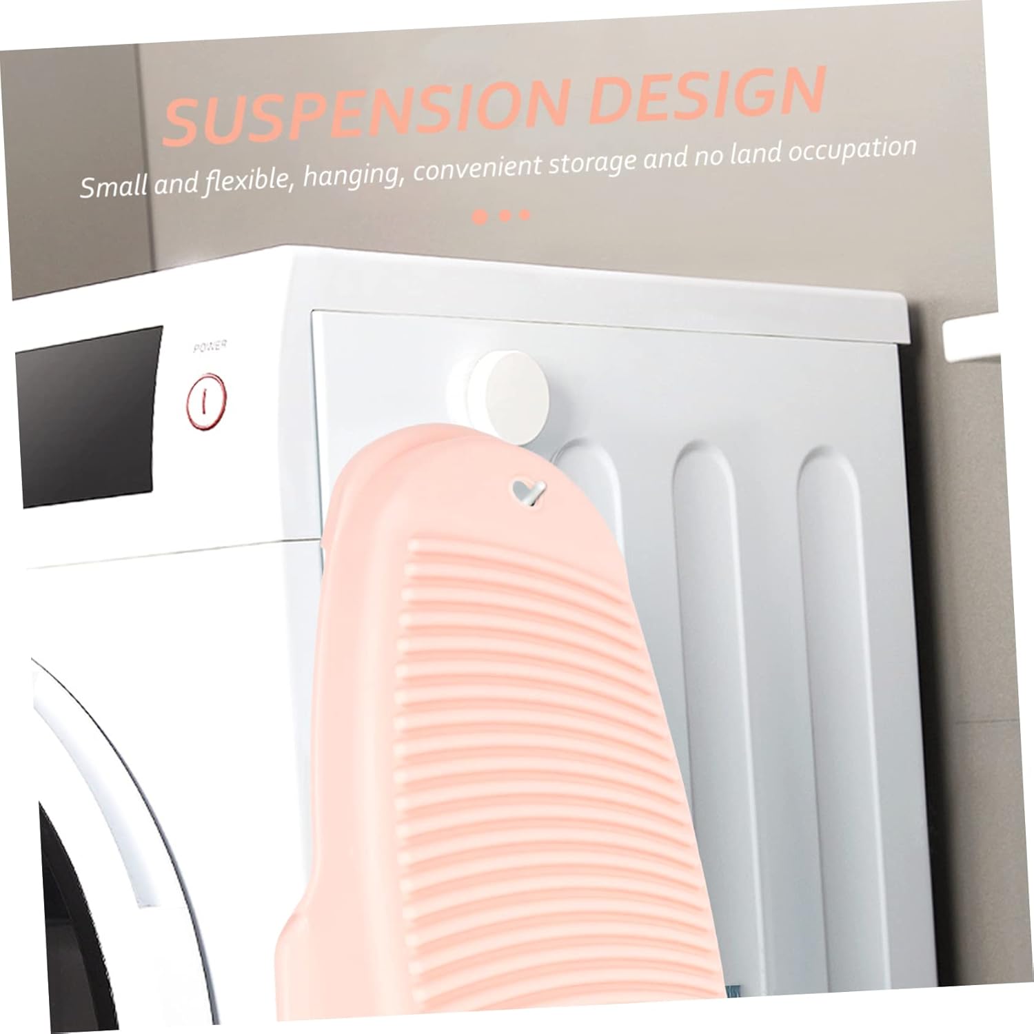Washboard, Thickened Anti Slip Washboard for Home Laundry Compact for Cleaning