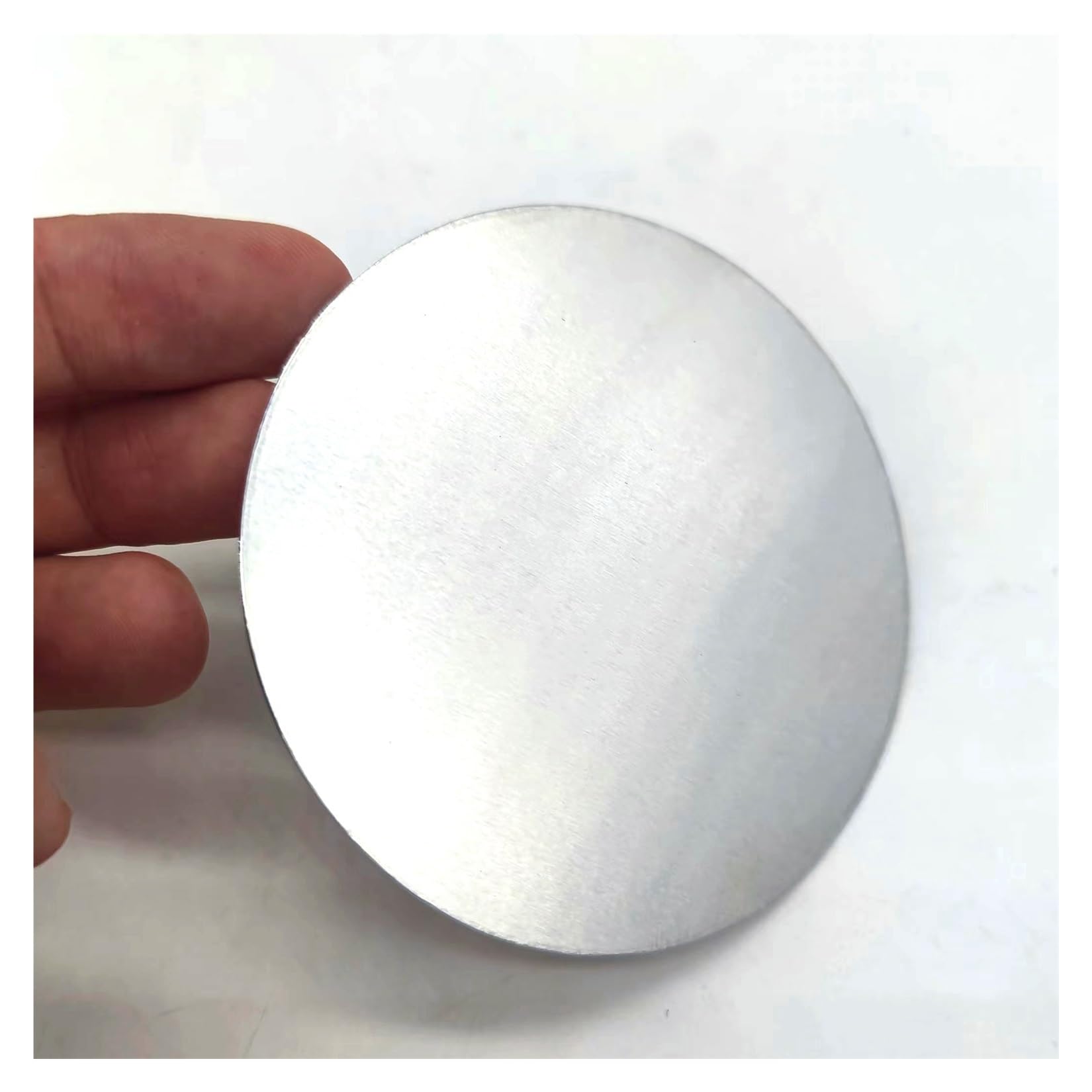 Plaque Ronde En Aluminium 6061 - Diamètre 80 Mm, épaisseur Au Choix (0.5 à 5 Mm) - Lot De 2 Disques Pour Bricolage - 7