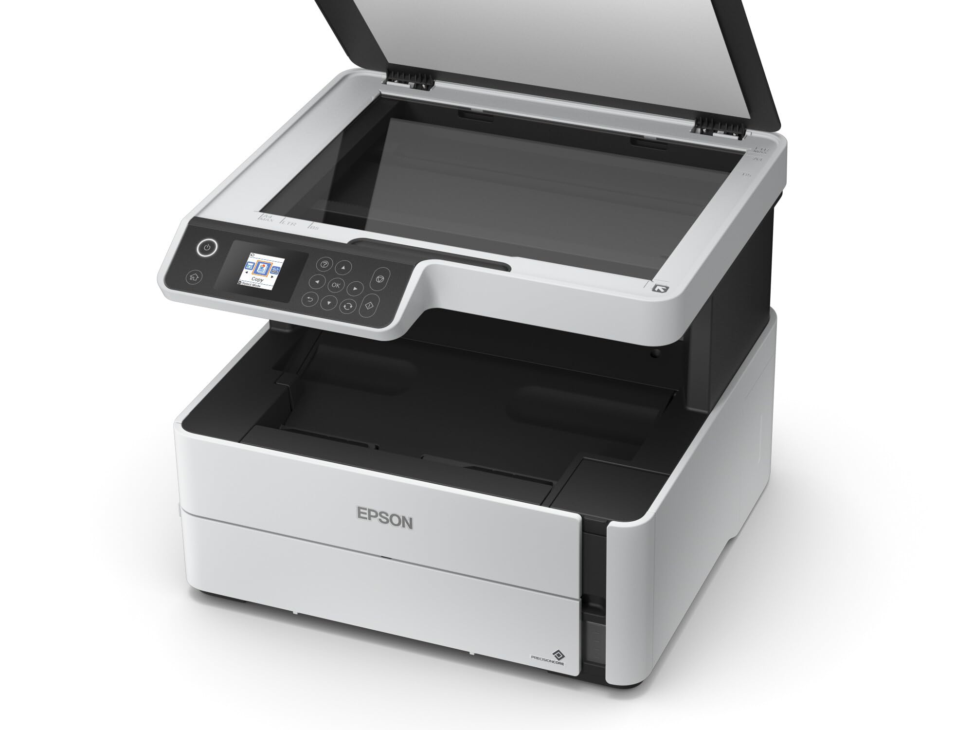 Epson EcoTank ET-M2170 Inyección de tinta 39 ppm A4 Wifi - Impresora multifunción (Inyección de tinta, Impresión en blanco y negro, 250 hojas, A4, Impresión directa, Negro, Gris, Blanco)