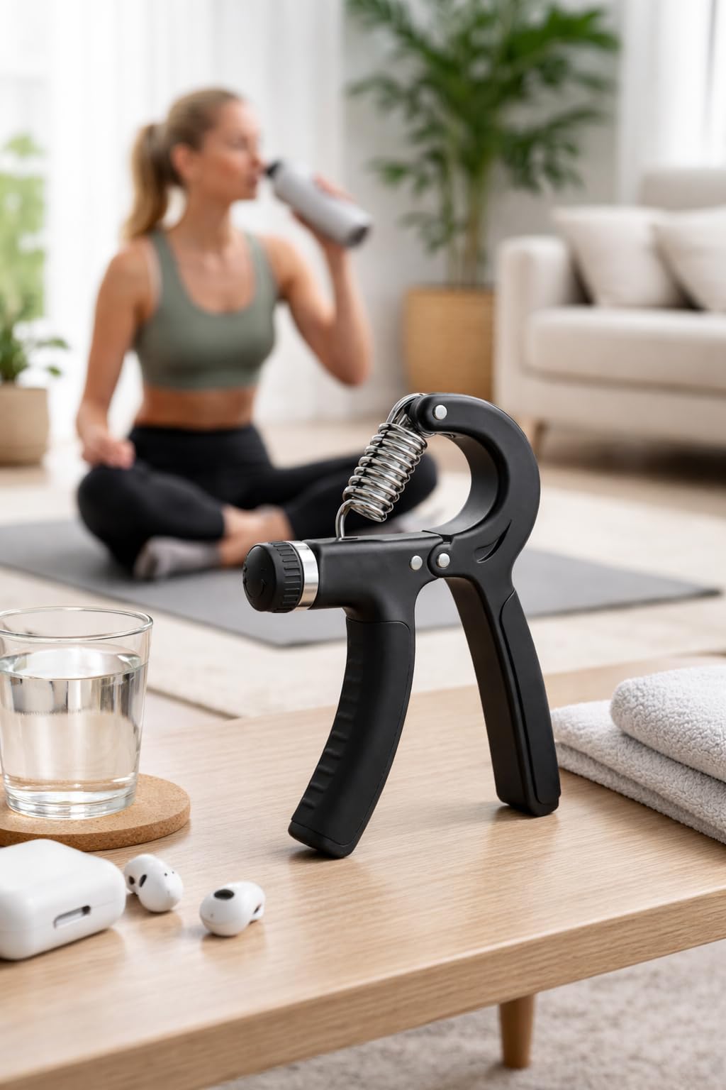 Finger Exercise Power Gripper Adjustable Hand Grip Strengthener, Hand Gripper for Men & Women for Gym Workout Hand Exercise Equipment to Use in Home for Forearm Exercise-image-45