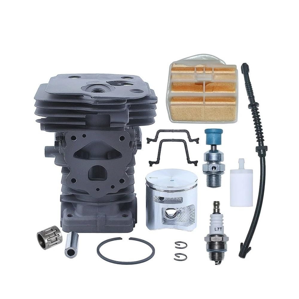 Kit de pistón Cilindro 44 mm for cortacésped Universal con válvula Reductora presión for Modelos 450, 450e, CS2245 y CS2550S