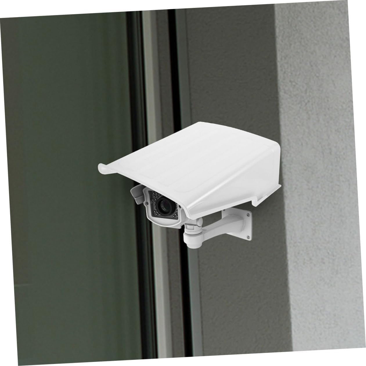 DOITOOL 2sets Outdoor Camera Rain Cover Uv Protected and Easy to Install Protective Cover for Security Cameras