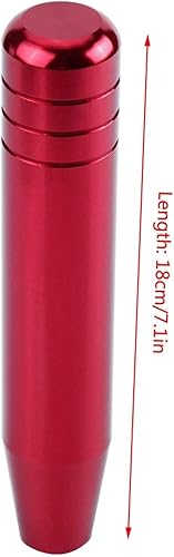 Miniatura 6 de Levier de changement de Vitesse, 7.1in universel Voiture pommeau de Levier de Vitesse Manuel Poignée en aliage d'aluminium Voiture Levier de Vitesse