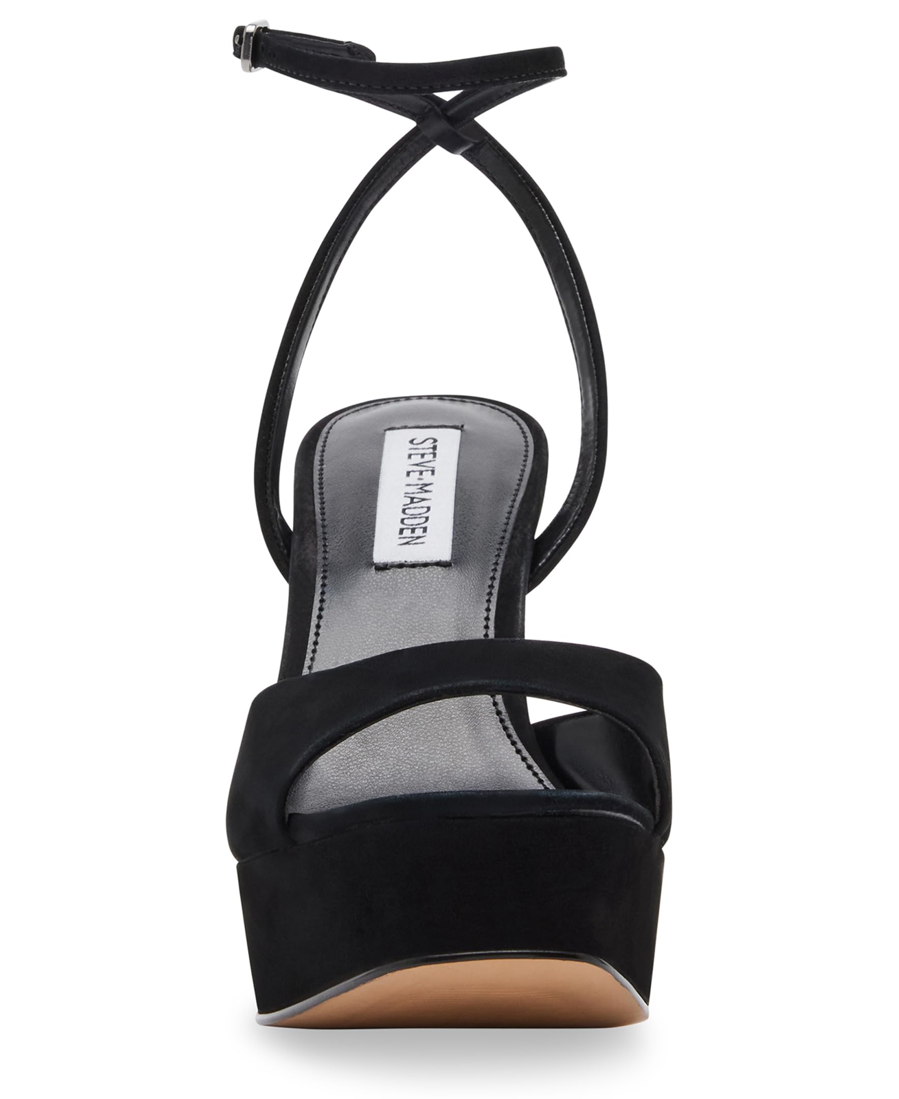 Steve Madden womens Assured: 8 Black Nubuck