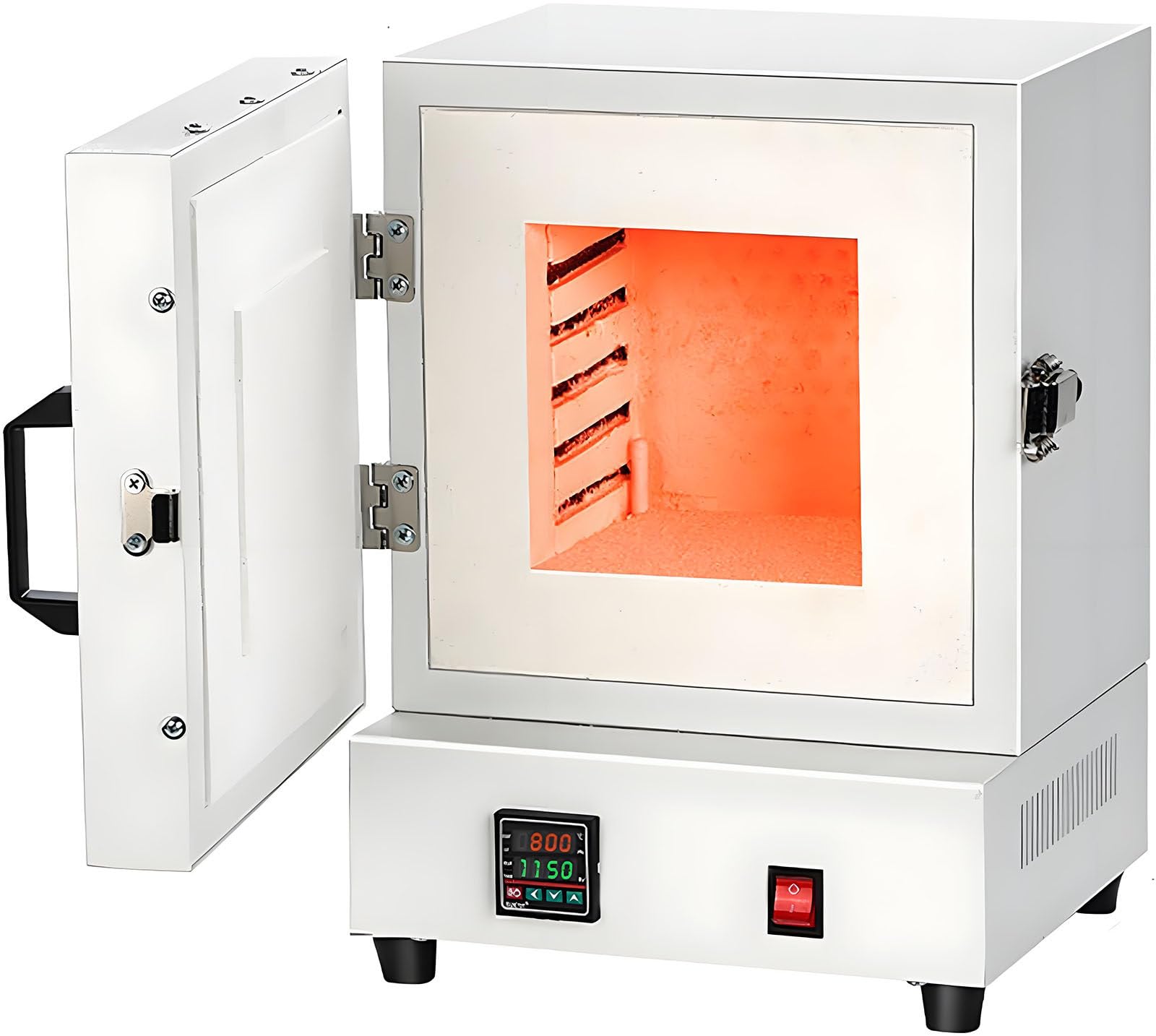 Horno de laboratorio de alta temperatura con potencia de 2000W y mufla aislada de 1150 ℃
