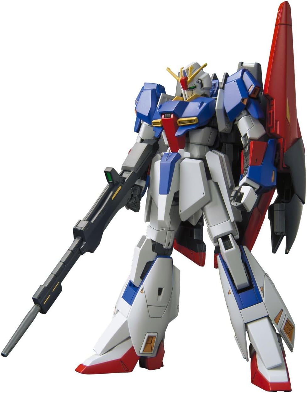 Bandai GUN55611 Hguc 1/144 Msh-006 Zeta Gundam, White, Gray, Red